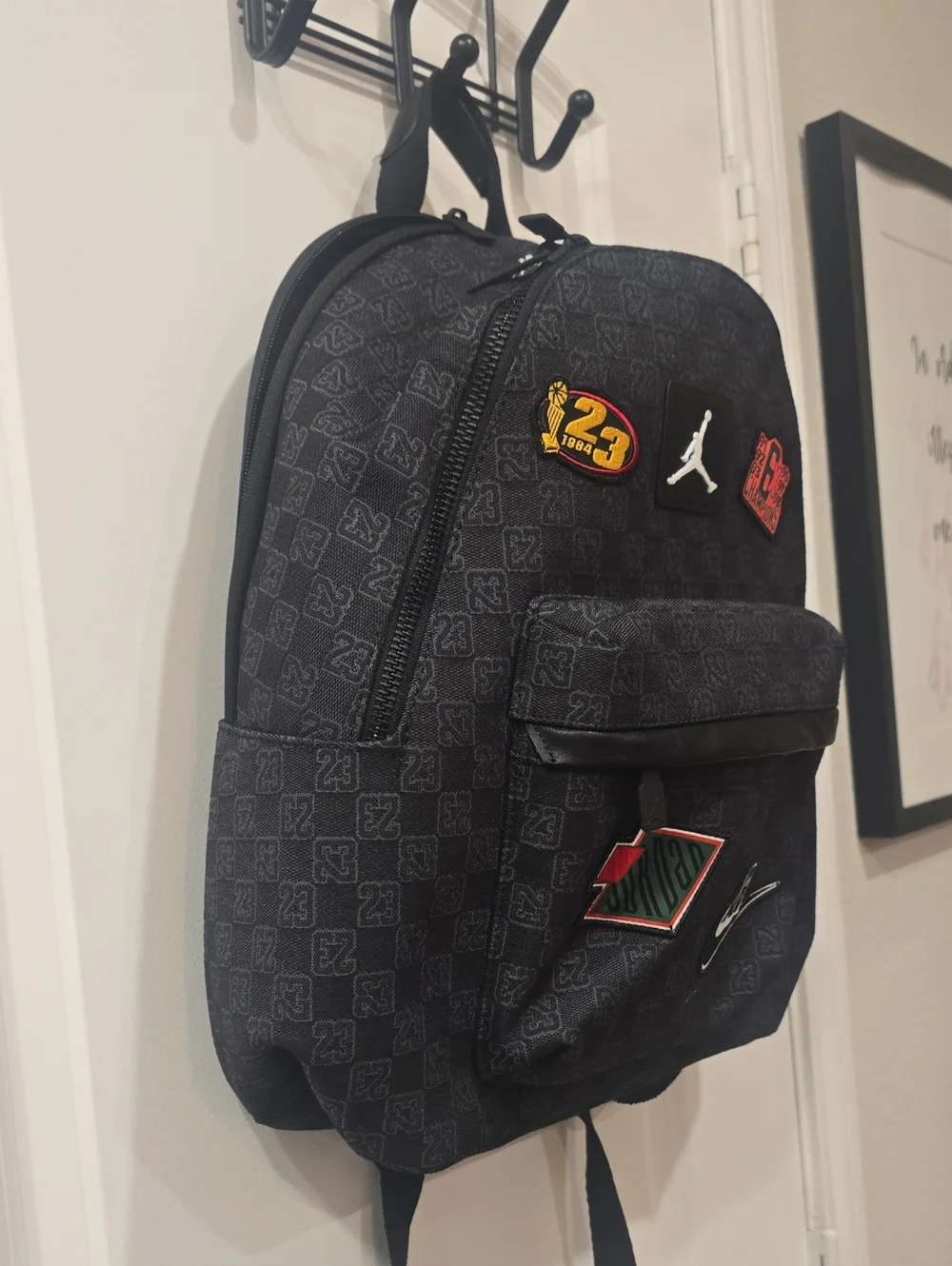 Jordan Jam Monogram Lifestyle Backpack- Black